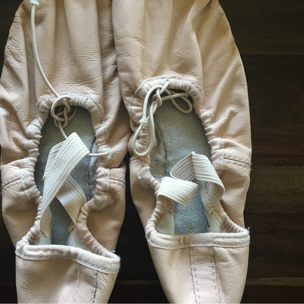 Block pink ballet shoes 4.5C